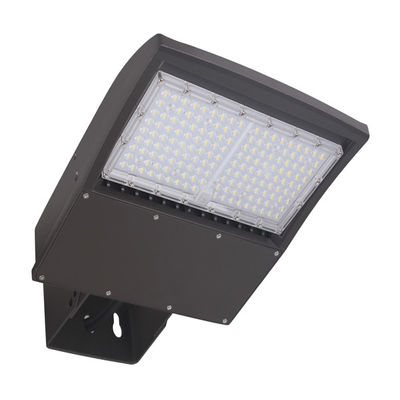 100W LED Shoeboxは保証5年ののテニス コートのバドミントン裁判所のフットボール競技場のためのヨークの台紙によってつく