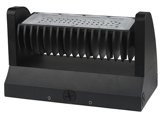 ULの黒IP65 5300LM 130LM/W 277V LED Wallpackライト