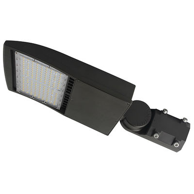 スリップのフィッター150W LEDのshoebox軽い5000K 200-480Vacのコーヒー色