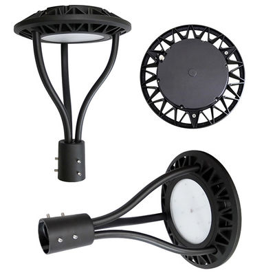 屋外7800LM 60W 277VブラウンIP65 LEDのポストの上のランタン