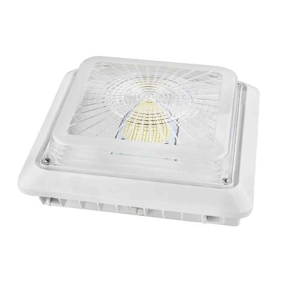 40W 130LM/W 5200の内腔LEDのおおいライト、正方形のガレージのおおいライト