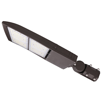 DLC Certified 300W 120V 5000K LED Shoebox LightsブラウンColor