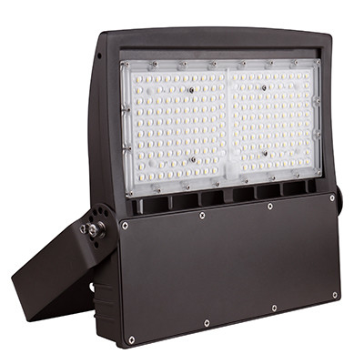 IP65 120V 100W 13200lm LED Shoeboxライト茶色のColor